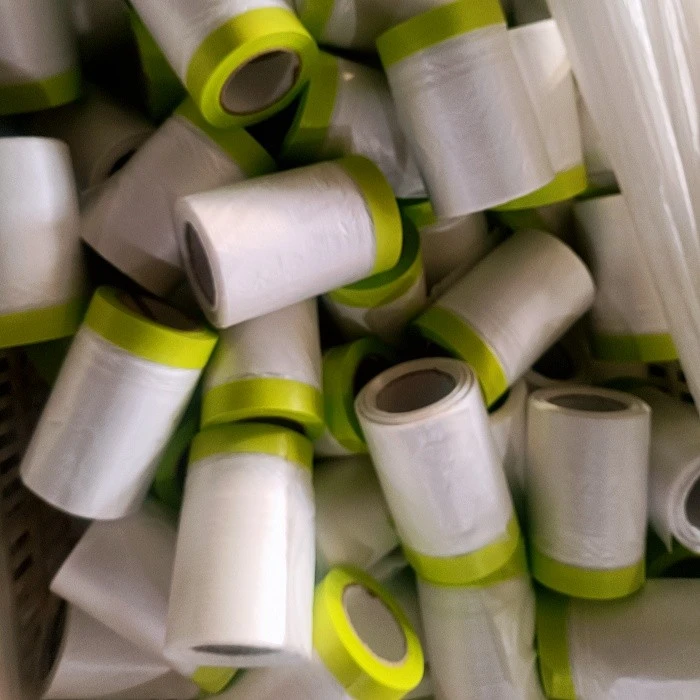 Plastic Furniture Protective Film With Tape