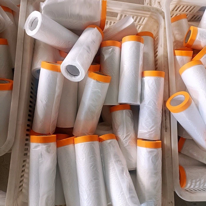 Protective Masking Film Pre-Taped